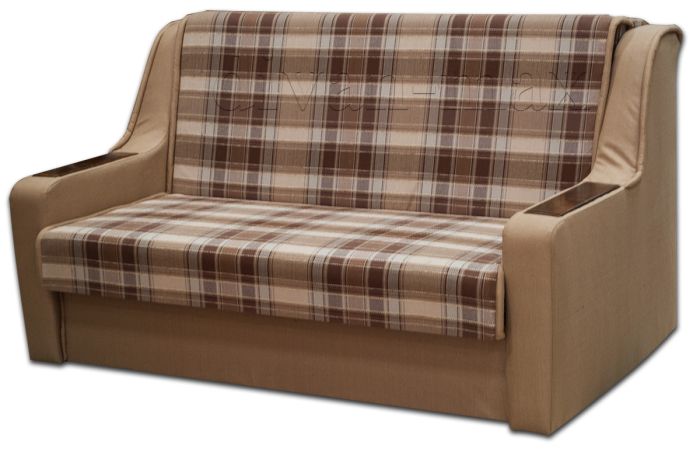 ПРОДАНО (МОЖНО ПОД ЗАКАЗ) Диван Эш 135 -12 Шотландия мокко + Шотландия комбин мокко