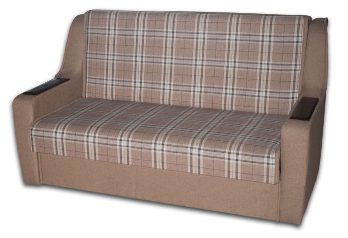 ПРОДАНО (МОЖНО ПОД ЗАКАЗ) Диван Эш 135 -12 Шотландия мокко + Шотландия комбин мокко