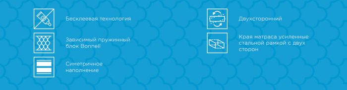 Ортопедический матрас Эталон Лайт-97