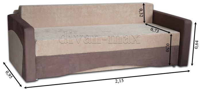 Софа Палермо-4 Вегас + Бонд + Форест