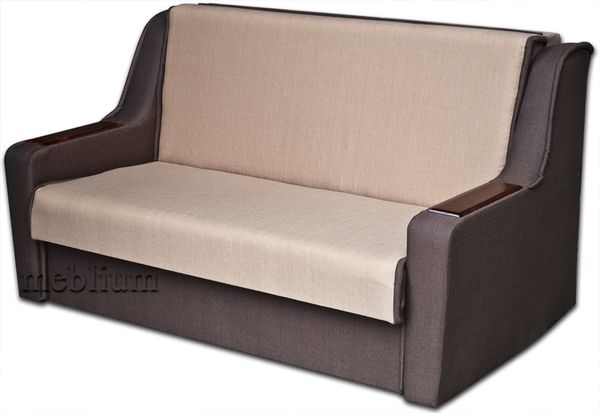 Диван ЭШ 135-12 Гига комбин беж + Гига комбин браун