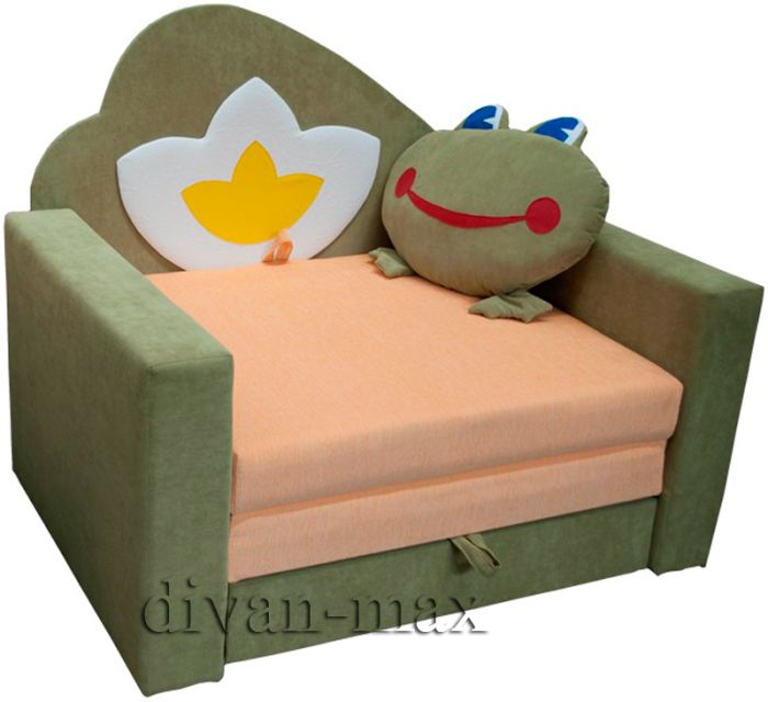 Детский диван Фантазия-Лягушка -41