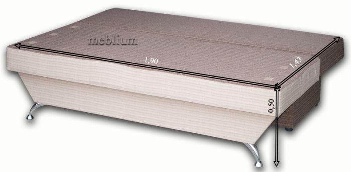 Диван Фарт-9 Салют комбин браун