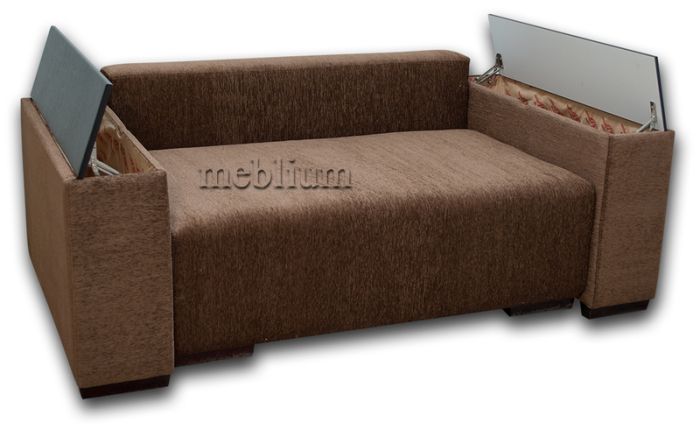 Угловой диван Оскар-4 Лима кофе + Квадро комбин беж