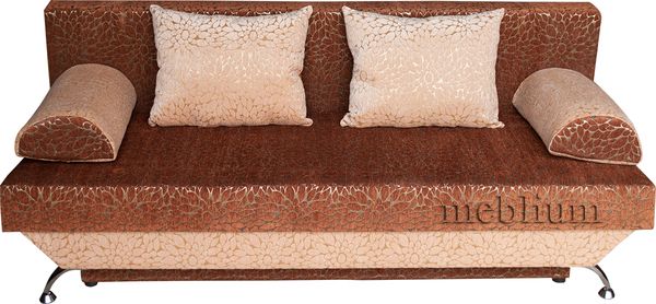 Диван Лукас с подушками-12 Нео шоколад + Нео карамель 05