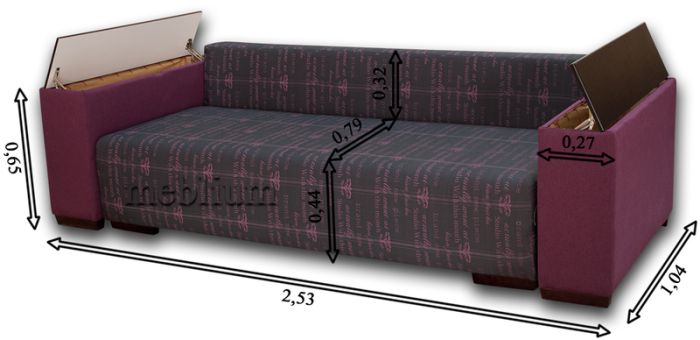 Диван Антарес-8 Дана