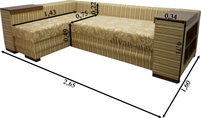 Угловой диван Цезарь 30 -6