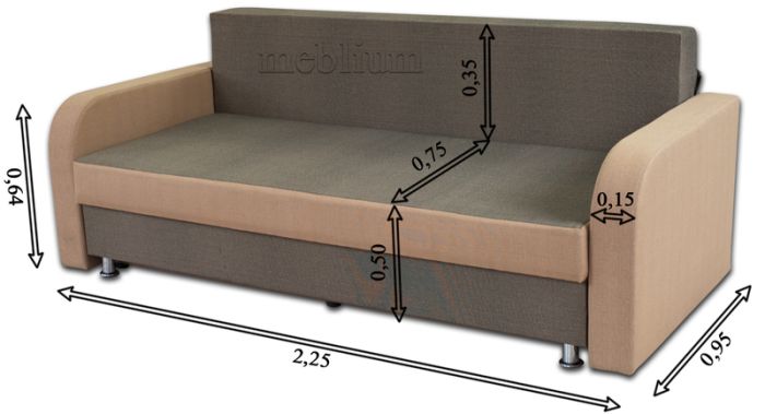 Диван Каролена 2-9 Астра 8269 + Астра 242