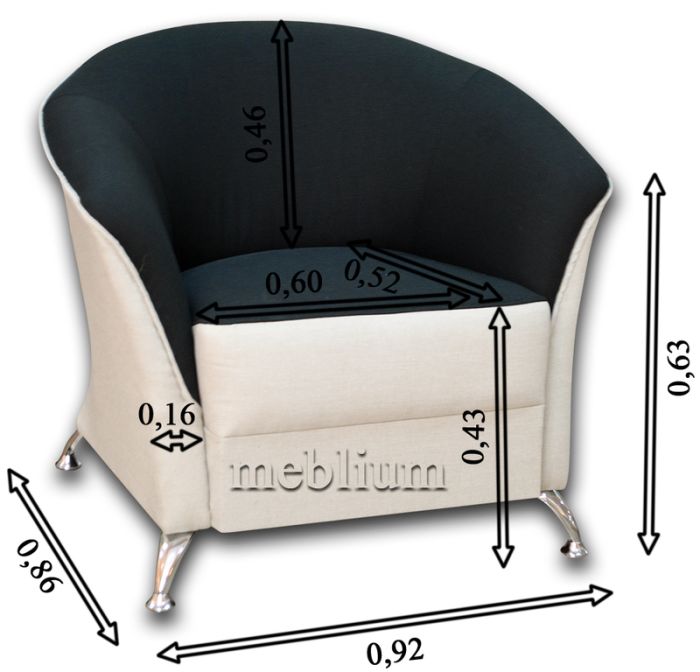 Кресло Марс-12 Саванна Блэк 19