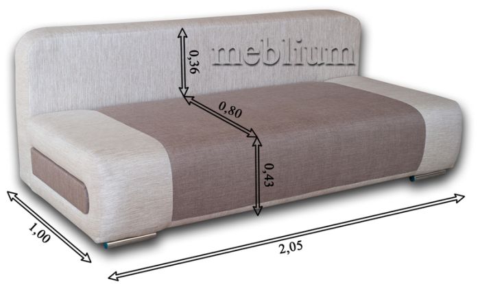 Софа Meblium 7-42 Бруно 623/624+Лючия 624