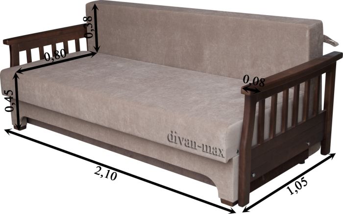 Диван Окленд 2-6