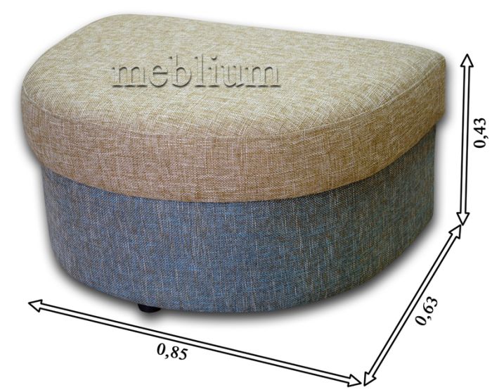 Детский диван Кубус-4 Квадро комбин беж + Квадро крем