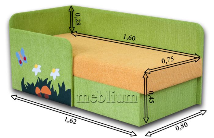 Детский диван Смешарик Крош-41