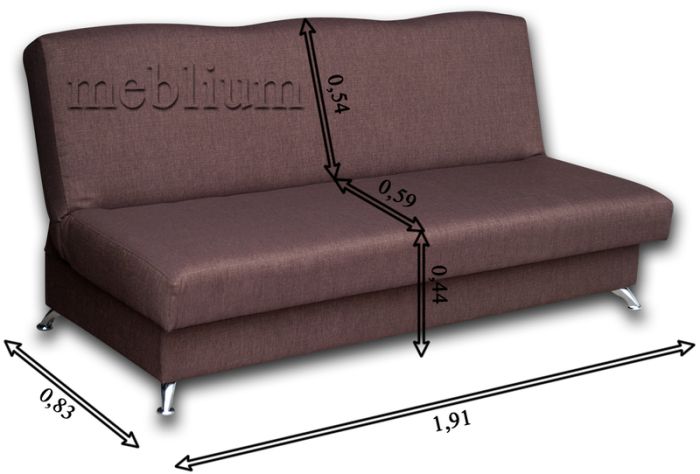 Диван Танго с подушками-12 Бонд 01 Беж