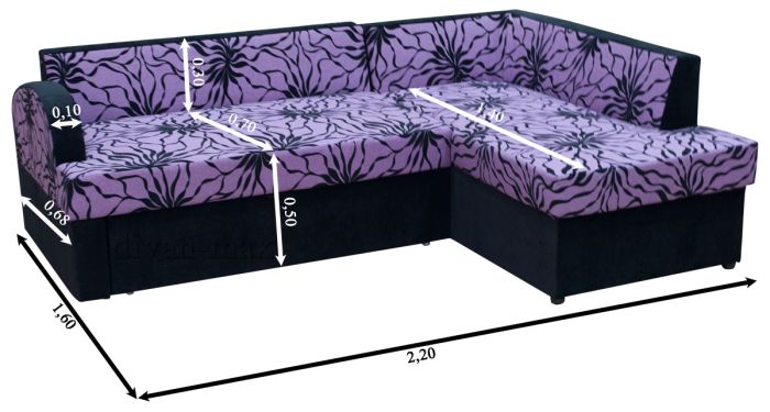 (СНЯТО С ПРОИЗВОДСТВА) Угловой диван Амбасадор-23