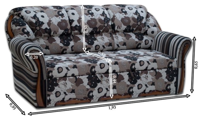 Диван Бостон 3-49 (ЭТА МОДЕЛЬ СНЯТА С ПРОИЗВОДСТВА И ПРОДАЖИ)