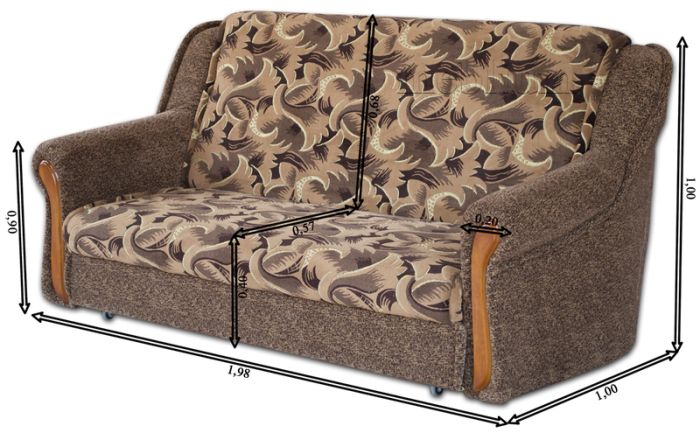 Диван Meblium 35-10 Шпигель 1036-11