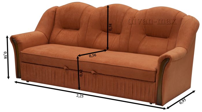 Диван Татьяна 2-16