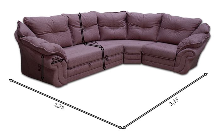 Угловой диван Дали -47