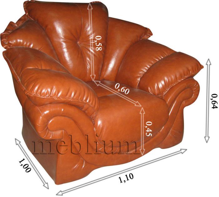 Комплект (Диван и два кресла) Галактика-3