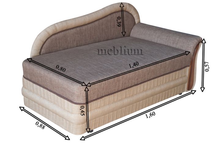 Диван детский Гном-6 Лондон карамель