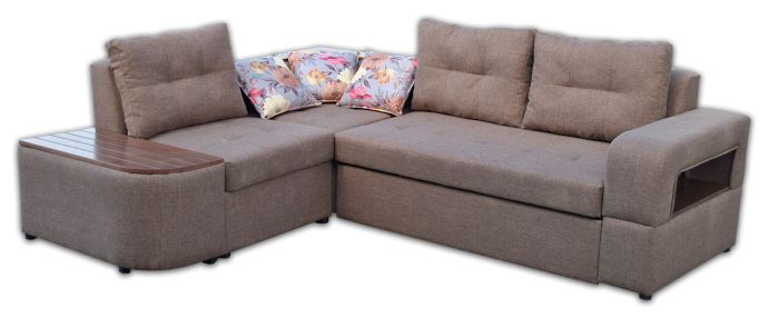 ПРОДАНО (можно под заказ) Угловой диван Голливуд-50 Саванна хезел