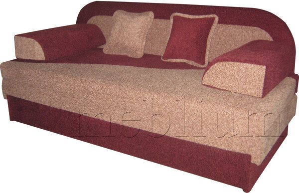 Диван Марта 120-7 гига браун + беж.