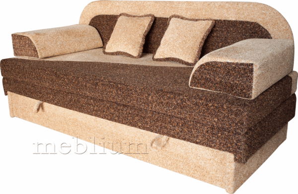 Meblium 15-3 томас тёмно коричневый + беж