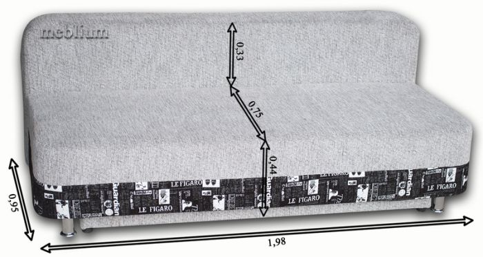 Диван Meblium 114-1 Саванна Крем 01