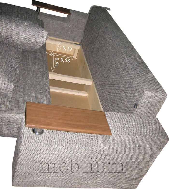 Диван Meblium 41-3 Форест 6 Беж