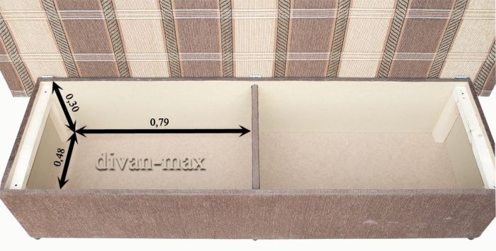 Софа Карина 140 пруж. блок-7 Бейлиз 02