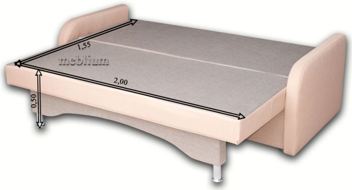 Диван Каролена-9 гига браун+серый