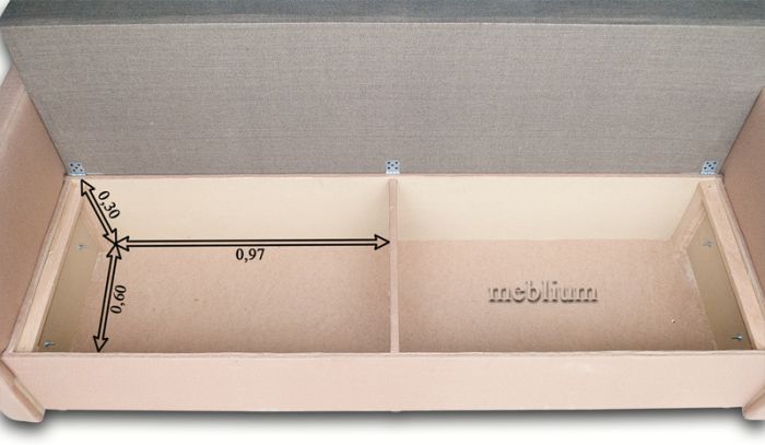 Диван Каролена гига комбин браун