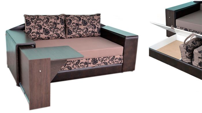 (СНЯТО С ПРОИЗВОДСТВА) Диван Кения (+ниша+столик) -10 Opera