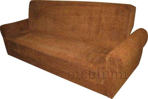 Диван Цезарь-7 "Накладки ДСП" Лючия 090, Танго браун