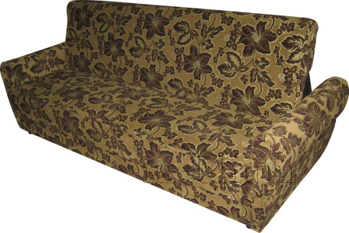 Диван Цезарь-7 "Накладки ДСП" Лючия 090, Танго браун