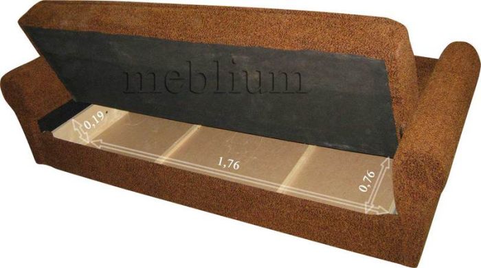 meblium 44-3 палочка коричневая