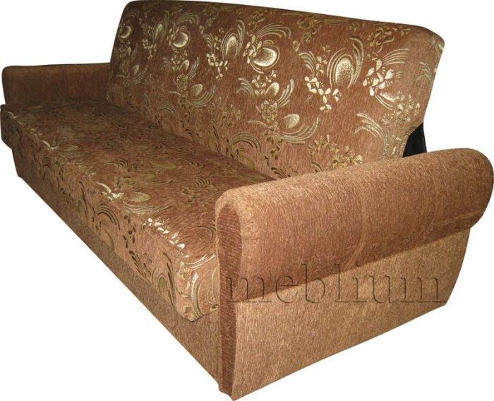 Диван Цезарь-7 "Накладки ДСП" Лючия 090, Танго браун