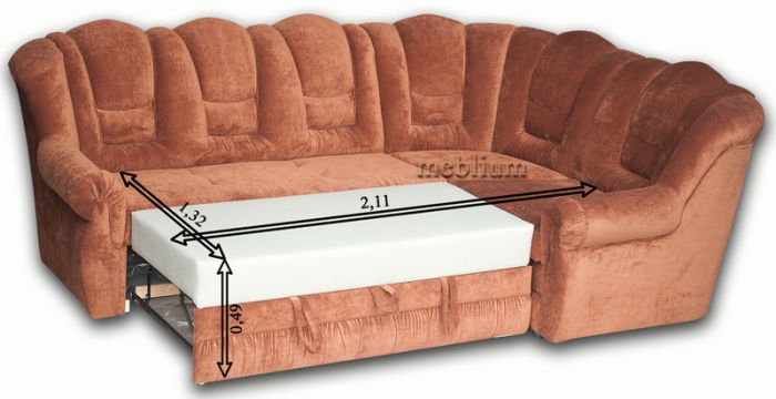 Диван угловой Князь-2