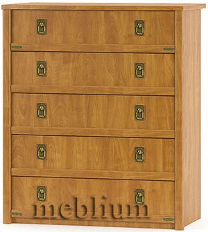 (СНЯТО С ПРОИЗВОДСТВА) Комод Валенсия 5Ш-71