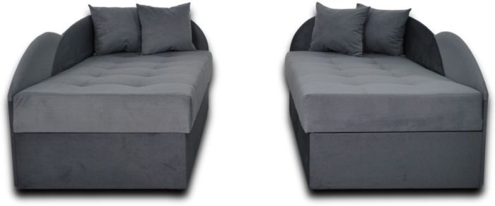 Комплект односпальных кроватей Малибу 800 на 1900 (ортопедическое спальное место, пружинная система Pocket Spring) антикоготь, износостойкая обивка  - 101