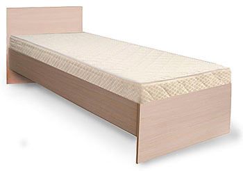 Кровать 1-21 0.80х1.90 Ольха