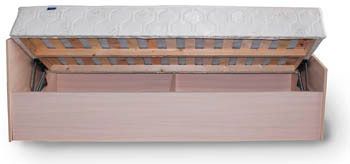 Кровать №4 Закругленная + Матрас-21 Ольха