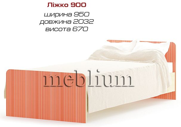 Кровать Симба 900-71 Красный