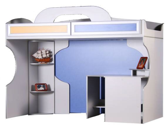 Кровать 2-х ярусная с ящиками (вариант №5)