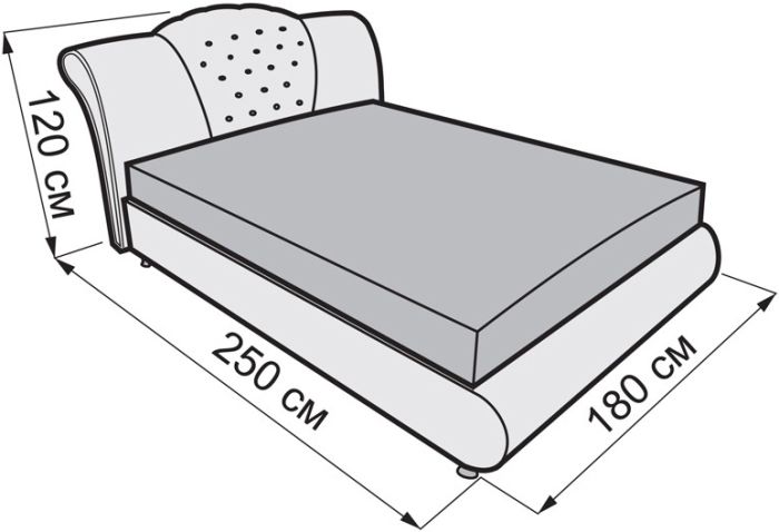 Кровать Натали-41