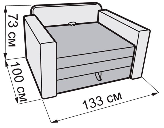 Детский диван Кубик Машинки -41