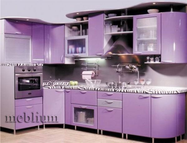 Кухня meblium 22-72. Фасад мдф пленка - от 4000 за 1 м.п.