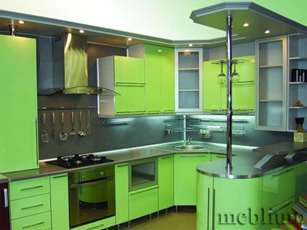 кухня meblium 15-72. Фасад пластик - от 5500 грн. за 1 м.п.