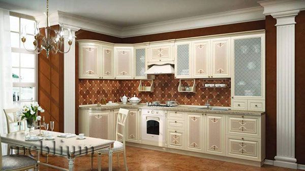 кухня meblium 9-72. Фасад дерево - от 18000 грн. за 1 м.п.